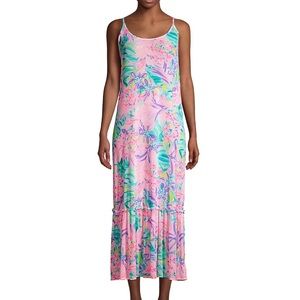 Only wore once, Lilly Pulitzer Winni Maxi Cover-Up Dress